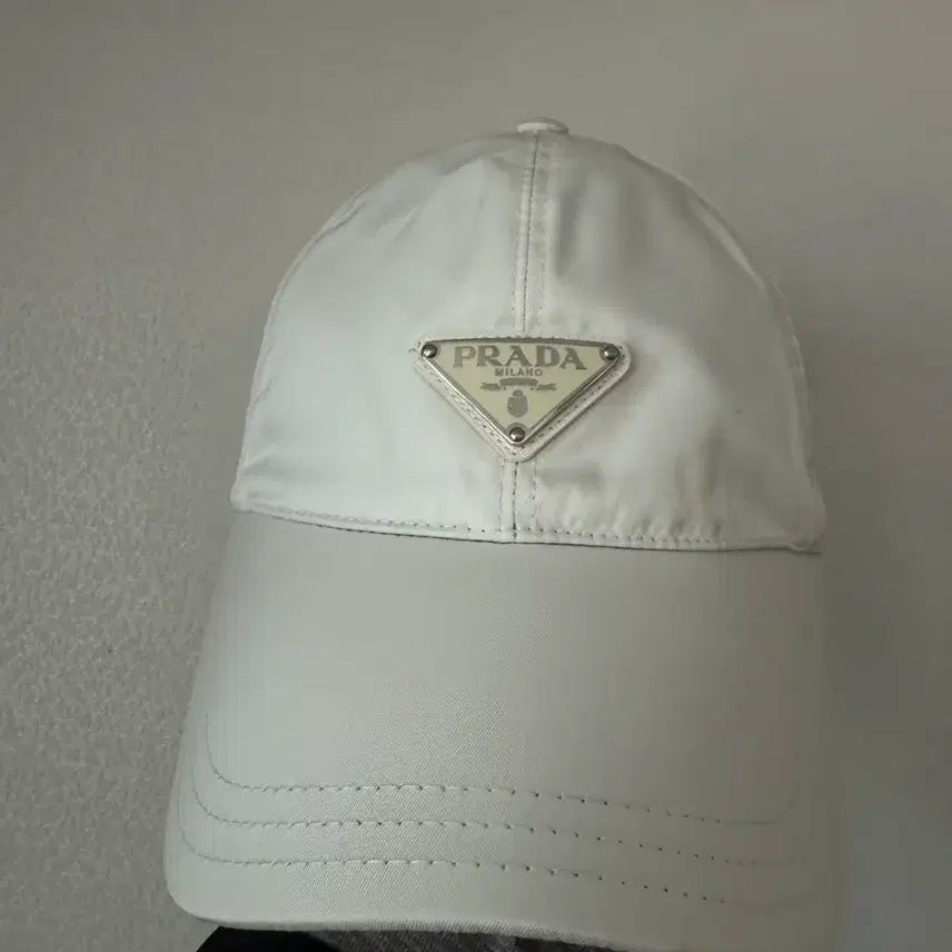 [BUNJANG] Prada Nylon Front Logo Ball Cap / [L] 프라다 나일론 앞로고 볼캡