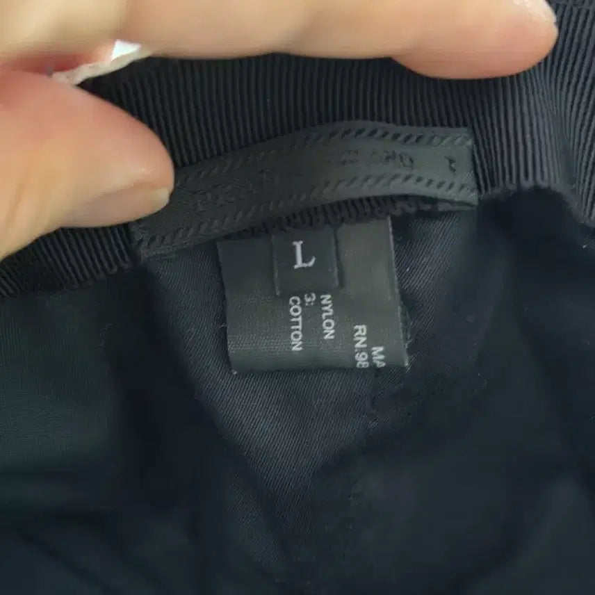 [BUNJANG] Prada Nylon Front Logo Ball Cap / [L] 프라다 나일론 앞로고 볼캡