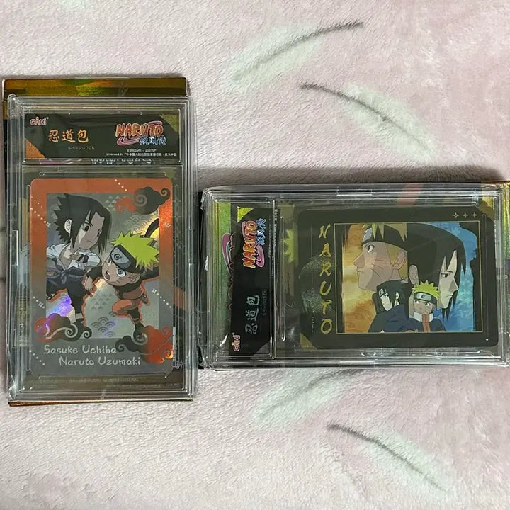[BUNJANG] EAKI Naruto Uzumaki Naruto Uchiha Sasuke Card Case / 나루토 우즈마키 나루토 우치하 사스케 EAKI 카드 케이스 굿즈