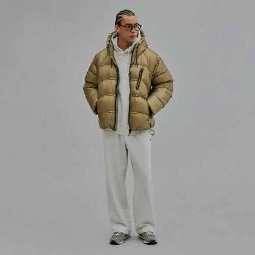 [BUNJANG] New Balance Goose Down Padded Jacket / [뉴발란스/거의 새상품] Heavy Goose Down 패딩 Dark B