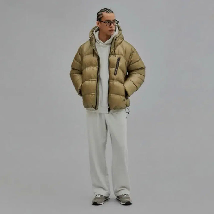 [BUNJANG] New Balance Goose Down Padded Jacket / [뉴발란스/거의 새상품] Heavy Goose Down 패딩 Dark B