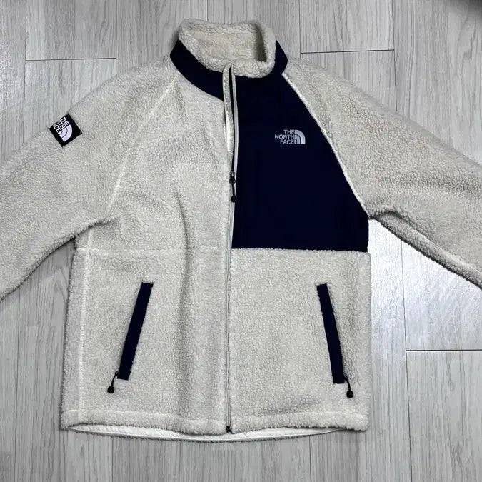 [BUNJANG] The North Face Sherpa Fleece Jacket Ivory (White Label) - Size XL / 노스페이스 셰르파 플리스 자켓 아이보리 (화이트라벨)