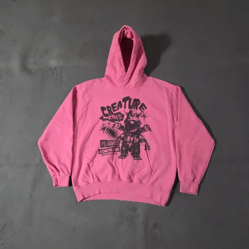 [BUNJANG] Acme De La Vie Distressed Hoodie 2 / 아크메드라비 디스트로이드 후드티 2 110