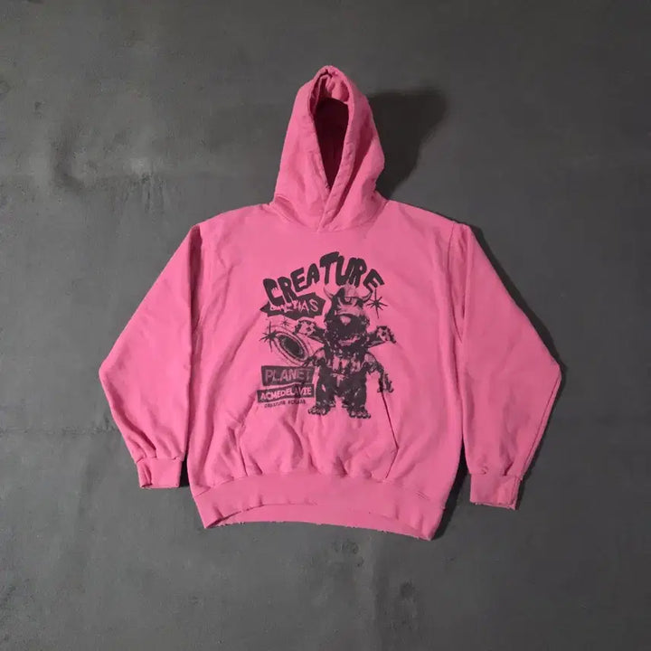 [BUNJANG] Acme De La Vie Distressed Hoodie 2 / 아크메드라비 디스트로이드 후드티 2 110