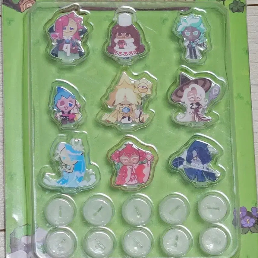 [BUNJANG] Cookie Run Kingdom Cookie Village Acrylic Standee / 쿠키런킹덤 쿠키런 쿠키빌리지 특전 아크릴스탠드 미배봉