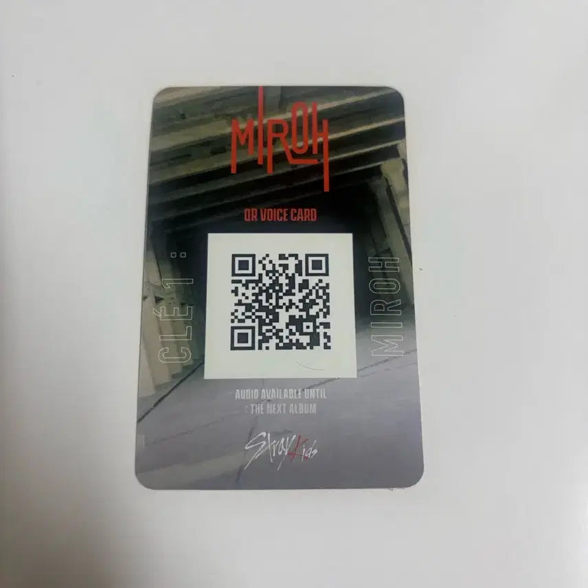 [BUNJANG] Stray Kids Lee Know MIROH Photocard / 스트레이키즈 리노 MIROH 포토카드