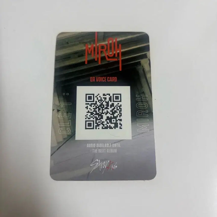 [BUNJANG] Stray Kids Lee Know MIROH Photocard / 스트레이키즈 리노 MIROH 포토카드