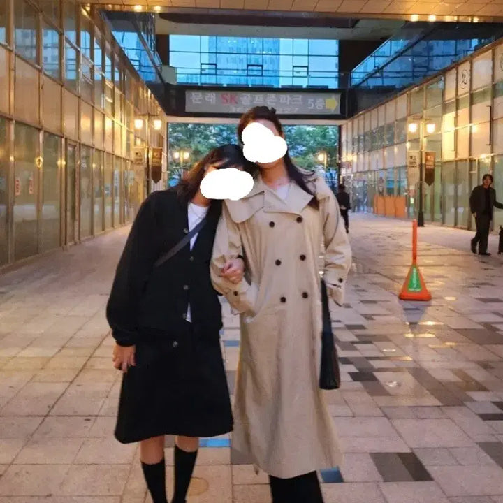 [BUNJANG] RED.J Beige Trench Coat / (클리닝완료)베이지 트렌치코트