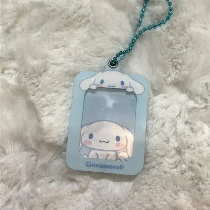 [BUNJANG] Sanrio Cinnamoroll Photo Keyring / 산리오 시나모롤 증사키링