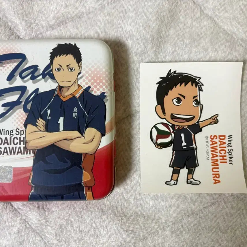 [BUNJANG] Haikyuu Tin Case + Sticker / 급처) 하이큐 틴케이스 +스티커 판매합니다