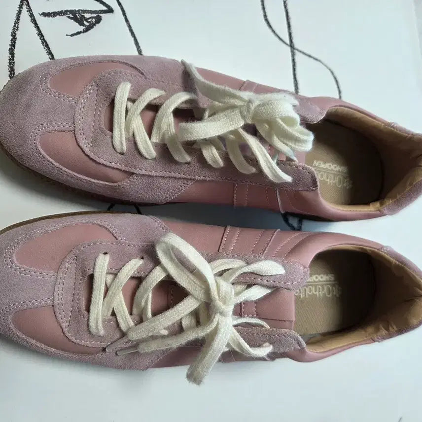 [BUNJANG] Shoopen German Army Pink Sneakers / 슈펜 독일군 핑크