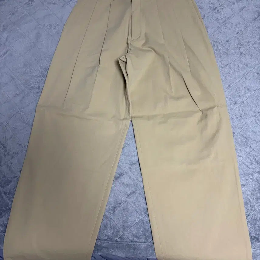 [BUNJANG] Unknown Wide Chino Pants Beige Size 1 / (새상품) 노운 와이드 치노 팬츠 베이지 1사이즈