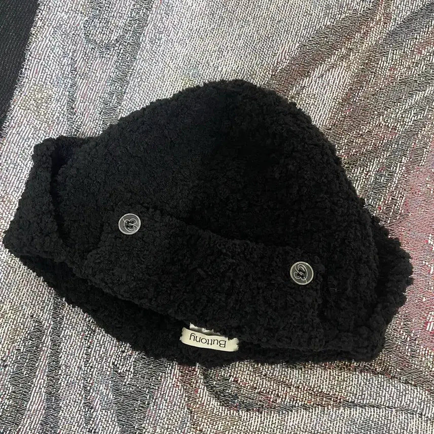 [BUNJANG] Buttony Boucle Beanie / buttony 부클 비니