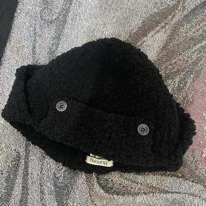 [BUNJANG] Buttony Boucle Beanie / buttony 부클 비니