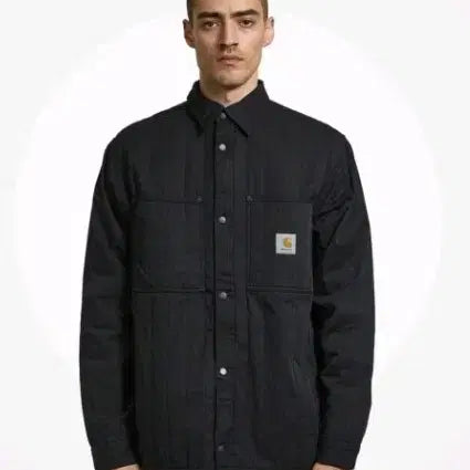 [BUNJANG] Carhartt WIP Quilted Shirt Jacket / 칼하트 WIP 퀼팅 셔츠 자켓
