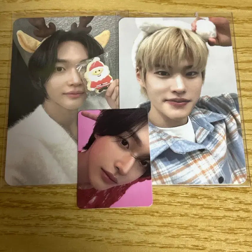 [BUNJANG] RIIZE Wonbin Christmas Photocard Bundle Set / 라이즈 sm30주년 원빈 양도 pink Christmas 원빈 소희 양도