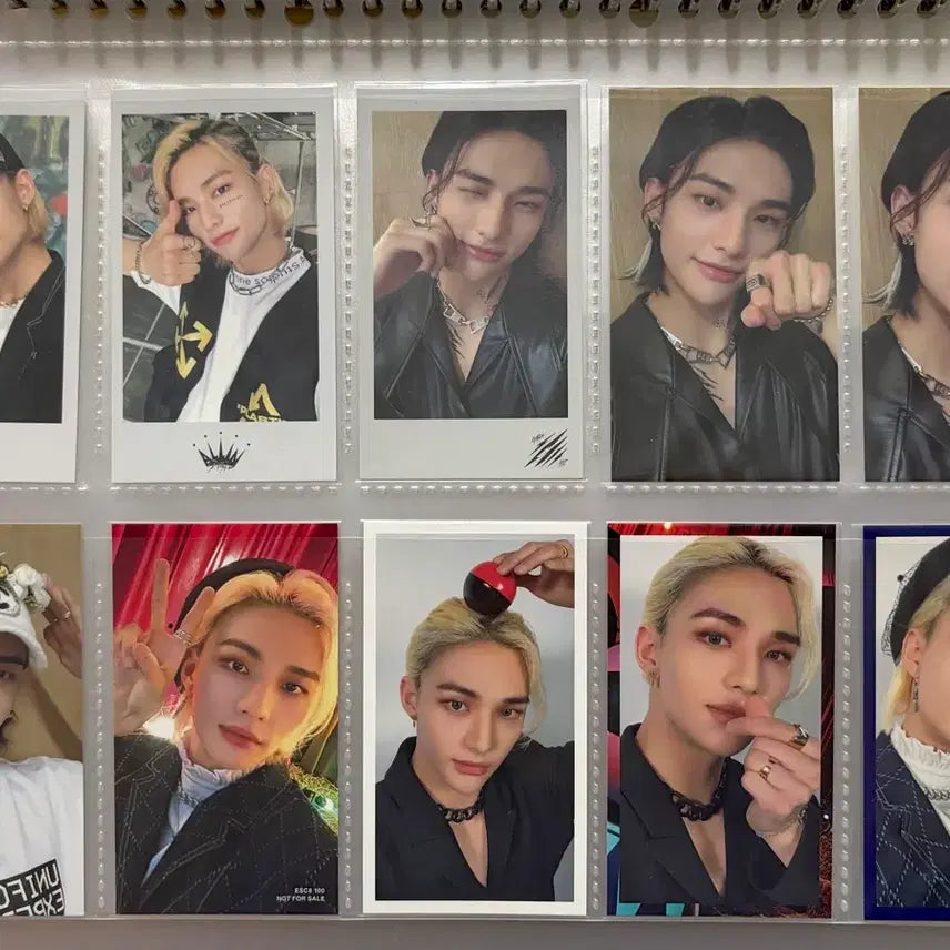 [BUNJANG] Stray Kids Hyunjin Scars Circus Bundle Set / (일괄) 스키즈 현진 일본 포카 스트레이키즈 서커스 스카스 스키주 지니렛