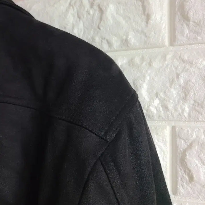 [BUNJANG] Alumooreu Black Suede Jacket M / 알루모르루 블랙 스웨이드 자켓 M