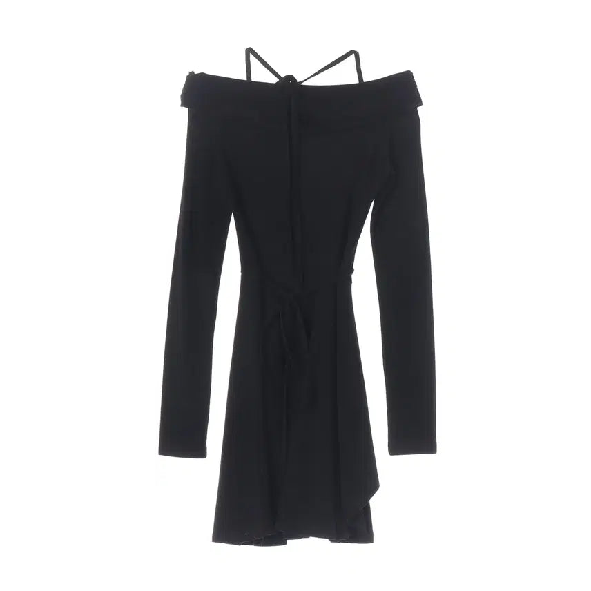 [BUNJANG] YUSE 24SS Off-Shoulder Draping Dress Top / (새상품) 유즈 24SS 오프 숄더 드레이핑 원피스 탑