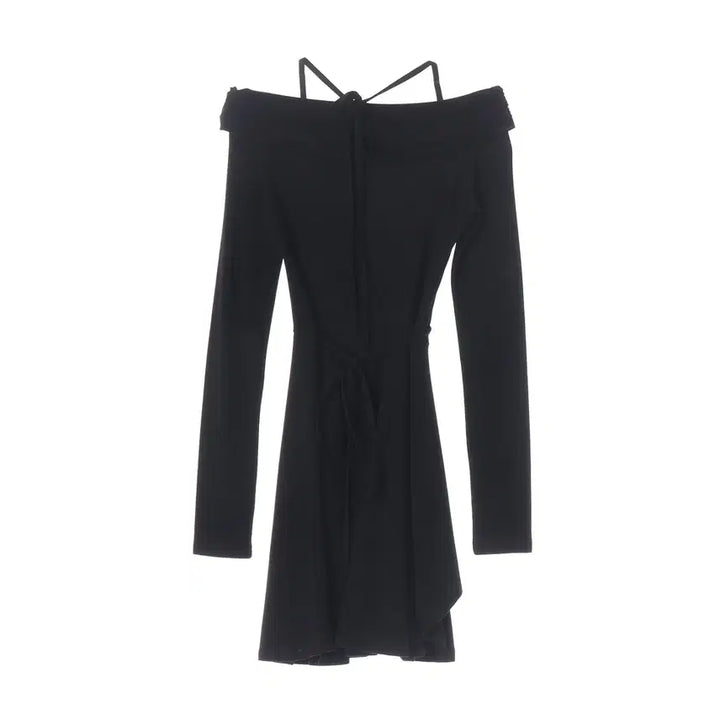[BUNJANG] YUSE 24SS Off-Shoulder Draping Dress Top / (새상품) 유즈 24SS 오프 숄더 드레이핑 원피스 탑