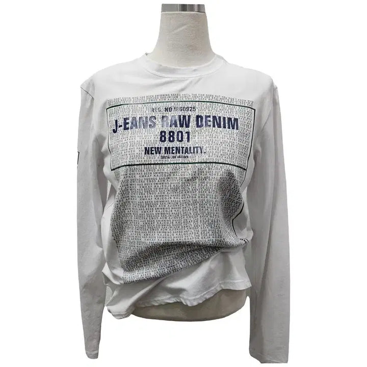 [BUNJANG] DENIM European Imported Long Sleeve Tee / DENIM 유럽수입 긴팔 티 여 66 J3372