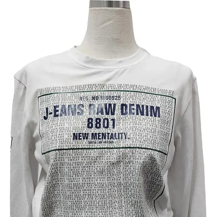 [BUNJANG] DENIM European Imported Long Sleeve Tee / DENIM 유럽수입 긴팔 티 여 66 J3372