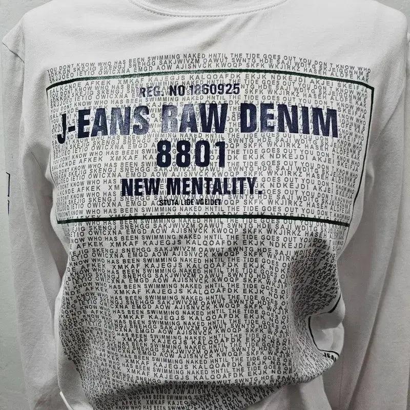 [BUNJANG] DENIM European Imported Long Sleeve Tee / DENIM 유럽수입 긴팔 티 여 66 J3372