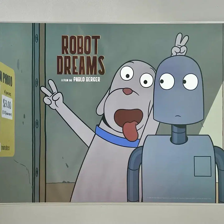 [BUNJANG] Robot Dreams Artgraphy + Poster Set / 로봇드림 아트그라피 + 일반 포스터 3종