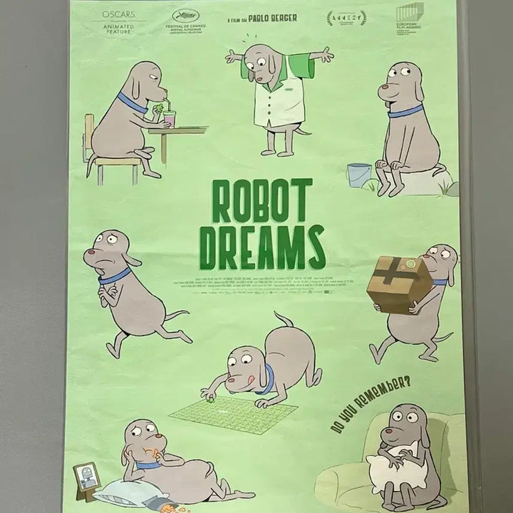 [BUNJANG] Robot Dreams Artgraphy + Poster Set / 로봇드림 아트그라피 + 일반 포스터 3종