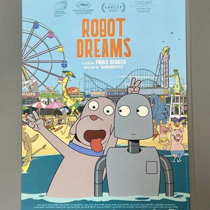 [BUNJANG] Robot Dreams Artgraphy + Poster Set / 로봇드림 아트그라피 + 일반 포스터 3종