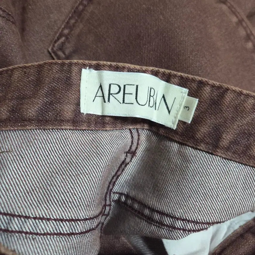 [BUNJANG] Arban Non-Fade Balloon Denim Pants (Wine) / 아르반 논 페이드 벌룬 데님 팬츠와인 3
