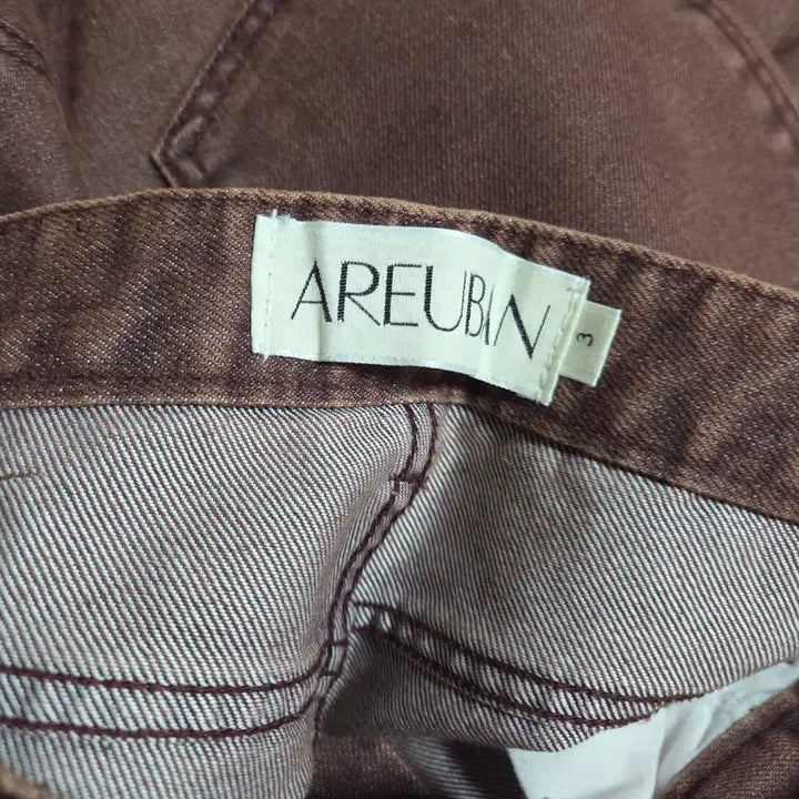 [BUNJANG] Arban Non-Fade Balloon Denim Pants (Wine) / 아르반 논 페이드 벌룬 데님 팬츠와인 3
