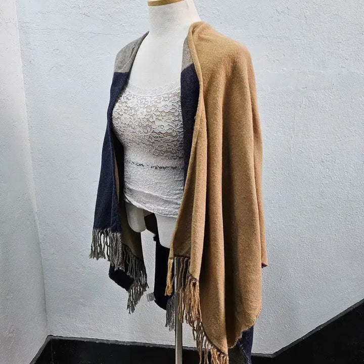 [BUNJANG] Uniqlo Japan Beige Acrylic Scarf / UNIQLO JAPAN스카프 여 F J3405