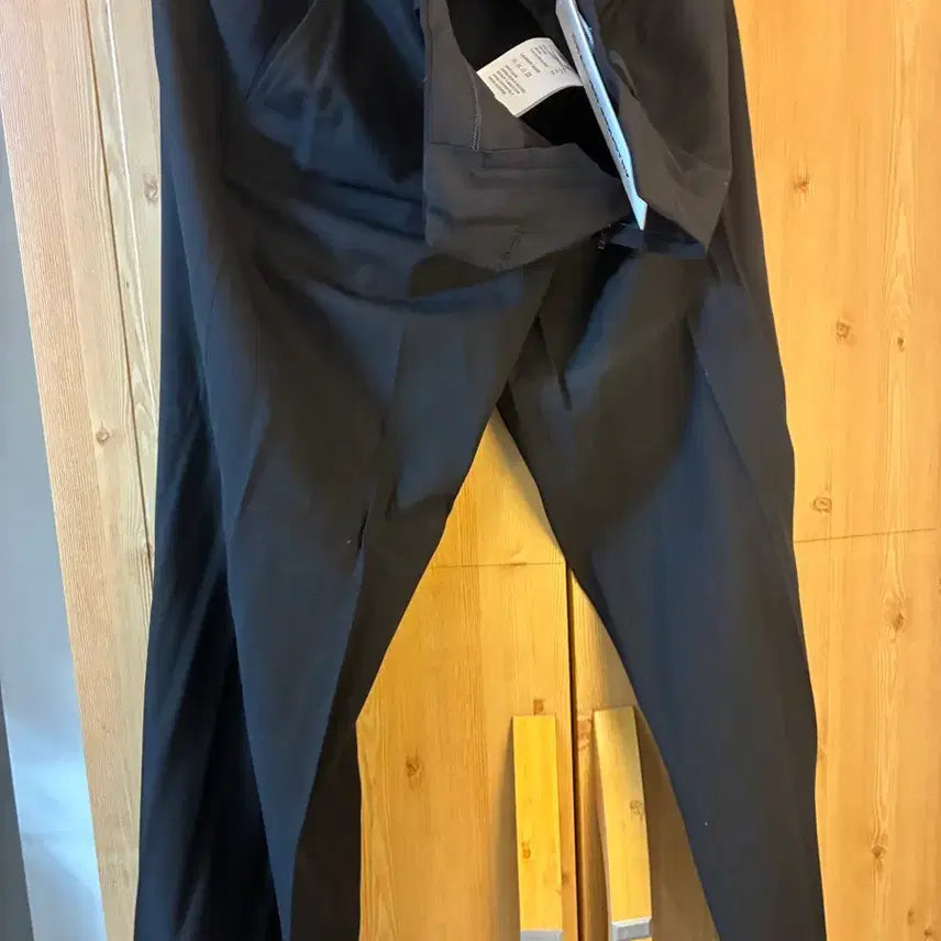 [BUNJANG] Branded Wide Slacks [Black] 30 / 브랜디드 ESSENTIAL WIDE SLACKS [BLACK] 30