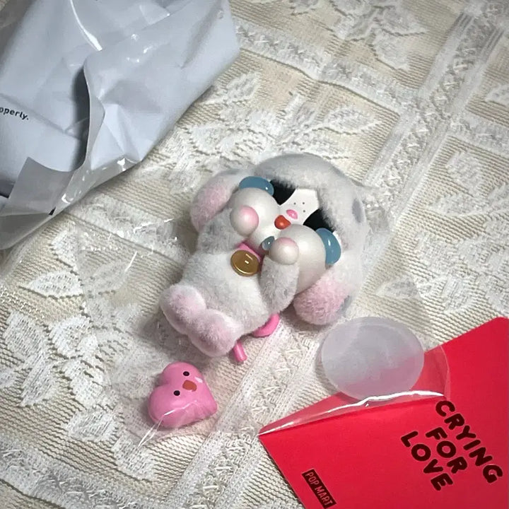 [BUNJANG] Pop Mart Crybaby Puppy Lover Blind Box Figure / 팝마트 크라잉베이비 크라이베이비 사랑의 눈물 강아지 같은 연인