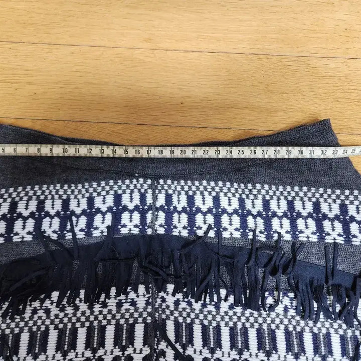 [BUNJANG] Fringe Knit Skirt / 프린지 니트 스커트 S(27인치까지 가능)