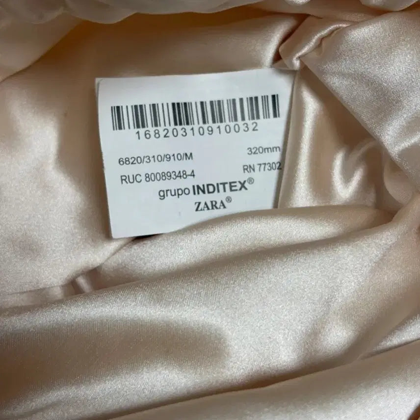 [BUNJANG] ZARA Pearl Net Pouch Bag / 자라 ZARA 진주 네트 파우치백