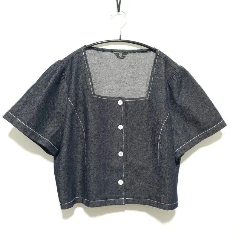 [BUNJANG] Lilly & Ko Denim Jacket & Skirt Two-Piece Set / 리리앤코 데님 자켓 & 스커트 투피스 4_S0684