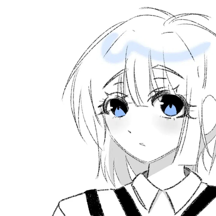 [BUNJANG] Black and White Doodle Commission / 빠른마감 낙서커미션