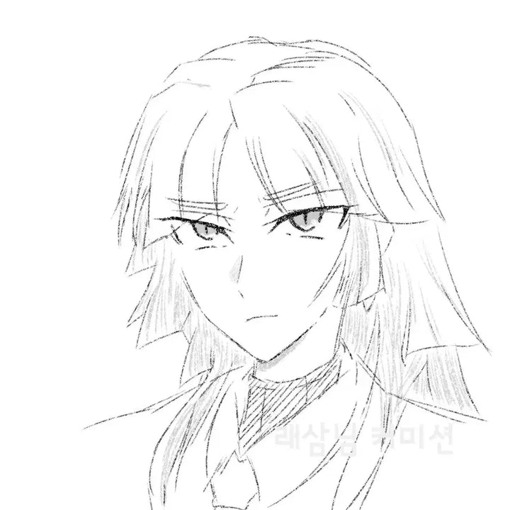 [BUNJANG] Black and White Doodle Commission / 빠른마감 낙서커미션