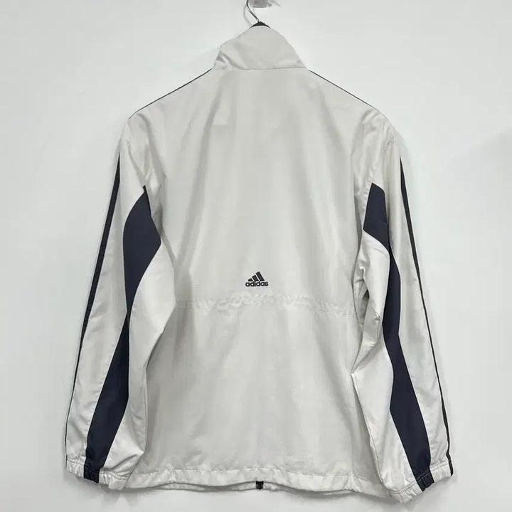 [BUNJANG] Adidas Tri-Stripe Track Jacket / [100] 아디다스 삼선로고 흰검 트랙 바람막이 집업 자켓