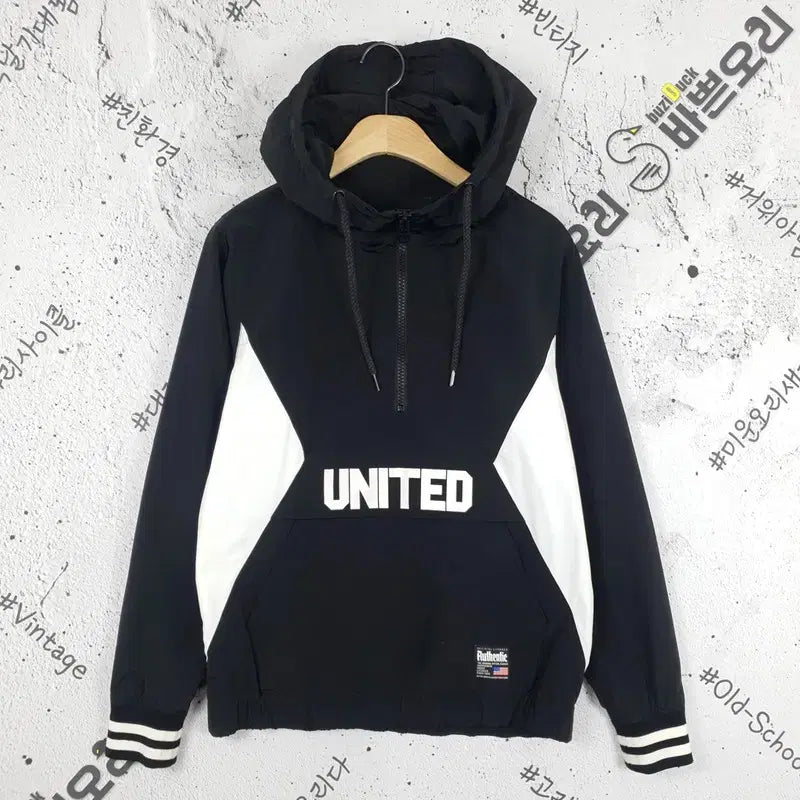 [BUNJANG] Feltics Anorak Windbreaker Half-Zip Hoodie / 펠틱스 JPN FELTICS 아노락 바람막이 하프집업 후드 3800016