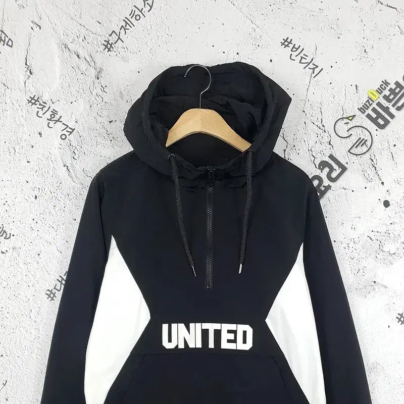 [BUNJANG] Feltics Anorak Windbreaker Half-Zip Hoodie / 펠틱스 JPN FELTICS 아노락 바람막이 하프집업 후드 3800016