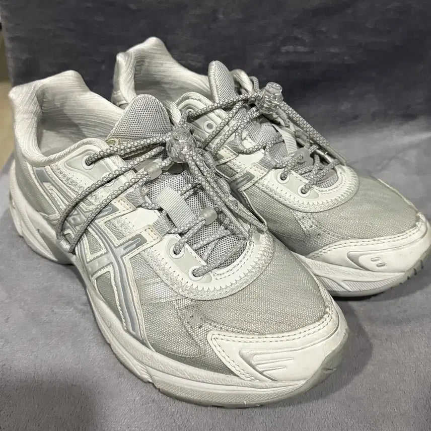 [BUNJANG] Asics Atmos OHOAS Gel-1130 RE Glacier Grey/Pure Silver Sneakers / 아식스 X 아트모스 X 오호스 젤-1130 RE 글레시어 그레이/퓨어실버