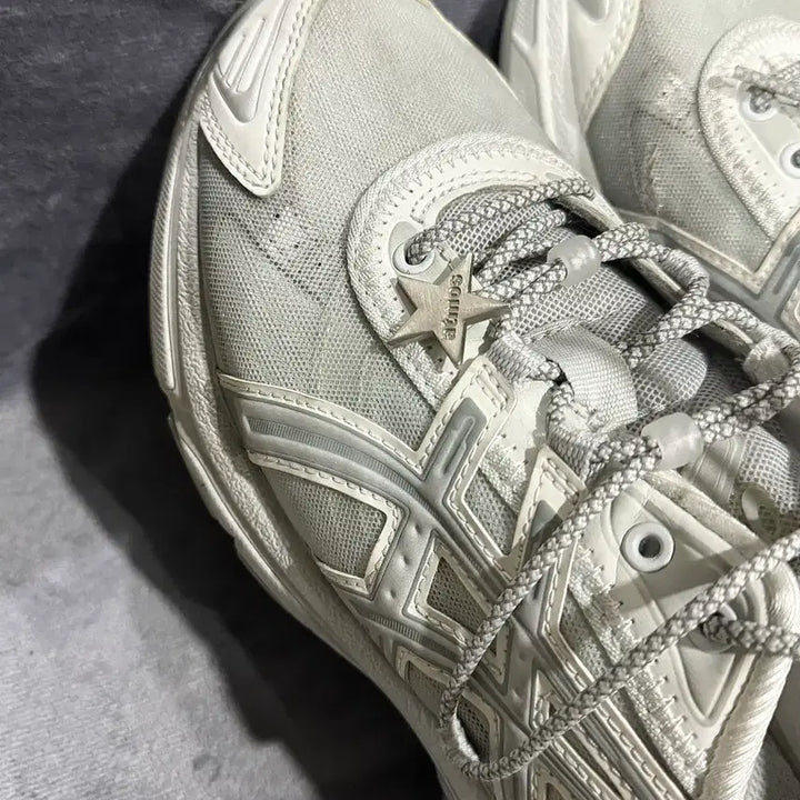[BUNJANG] Asics Atmos OHOAS Gel-1130 RE Glacier Grey/Pure Silver Sneakers / 아식스 X 아트모스 X 오호스 젤-1130 RE 글레시어 그레이/퓨어실버