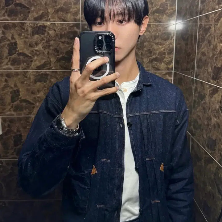 [BUNJANG] Warehouse Grünbaum Denim Jacket (Lot 2214) / 웨어하우스 그린바움 데님 자켓 (LOT 2214) 42 사이즈