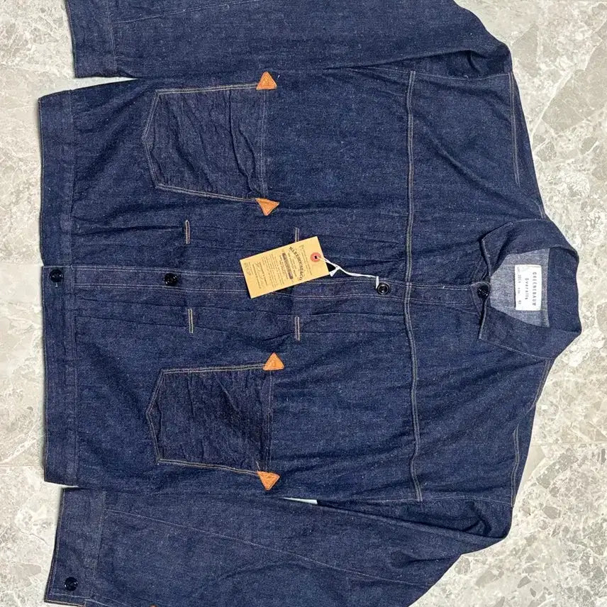 [BUNJANG] Warehouse Grünbaum Denim Jacket (Lot 2214) / 웨어하우스 그린바움 데님 자켓 (LOT 2214) 42 사이즈