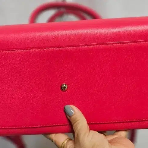[BUNJANG] MCM Cross Tote Bag Hot Pink / mcm크로스토트백 핫핑크정품가방