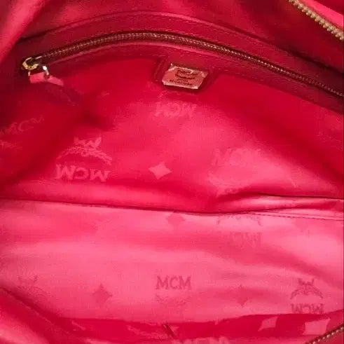 [BUNJANG] MCM Cross Tote Bag Hot Pink / mcm크로스토트백 핫핑크정품가방
