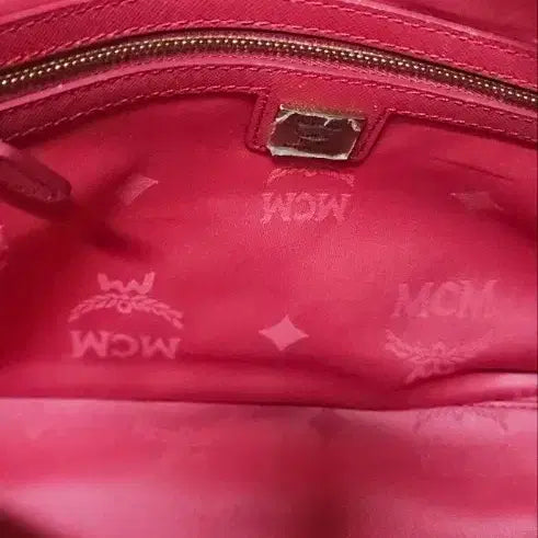 [BUNJANG] MCM Cross Tote Bag Hot Pink / mcm크로스토트백 핫핑크정품가방